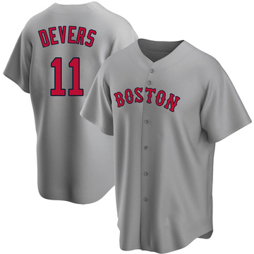 Men's Boston Red Sox Rafael Devers Gray Road Jersey - Replica