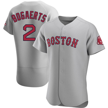 Men's Boston Red Sox Xander Bogaerts Gray Road Jersey - Authentic