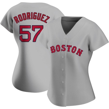 Women's Boston Red Sox Joely Rodriguez Gray Road Jersey - Replica